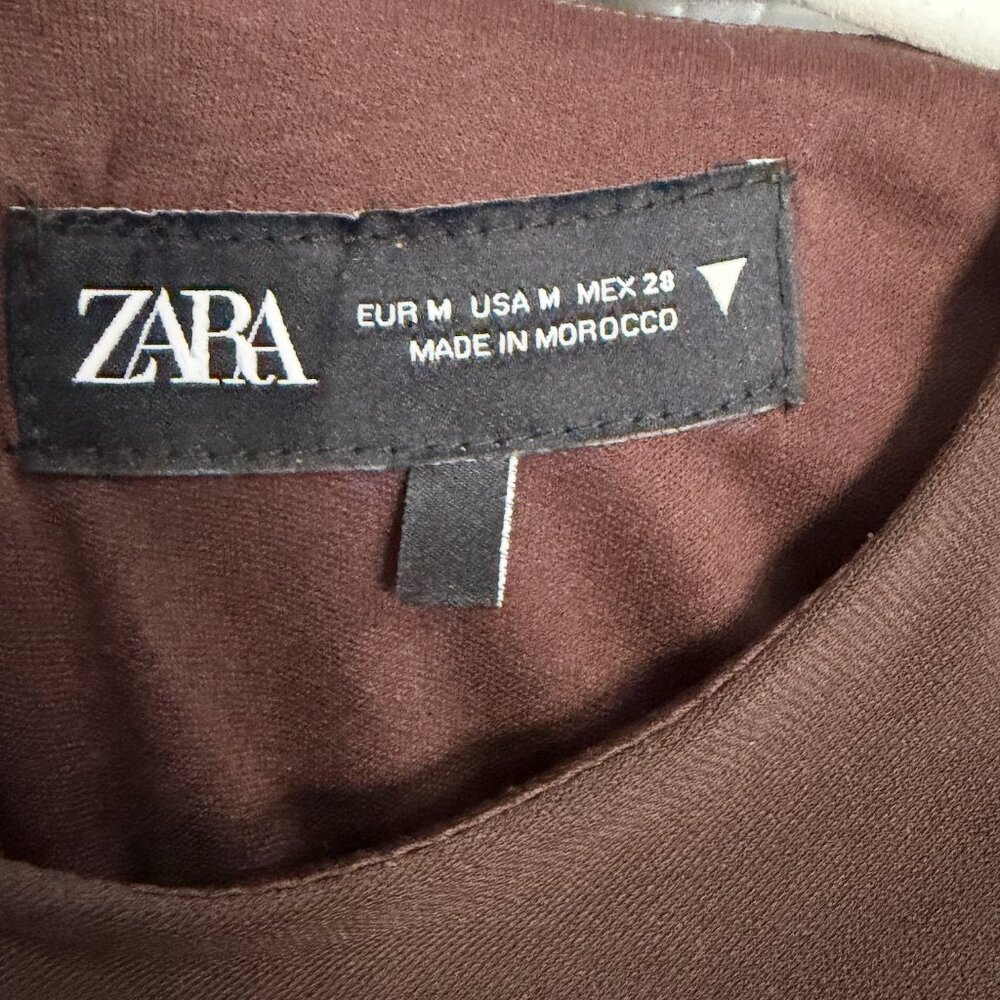ZARA Draped Mini Dress - Picture 5 of 6